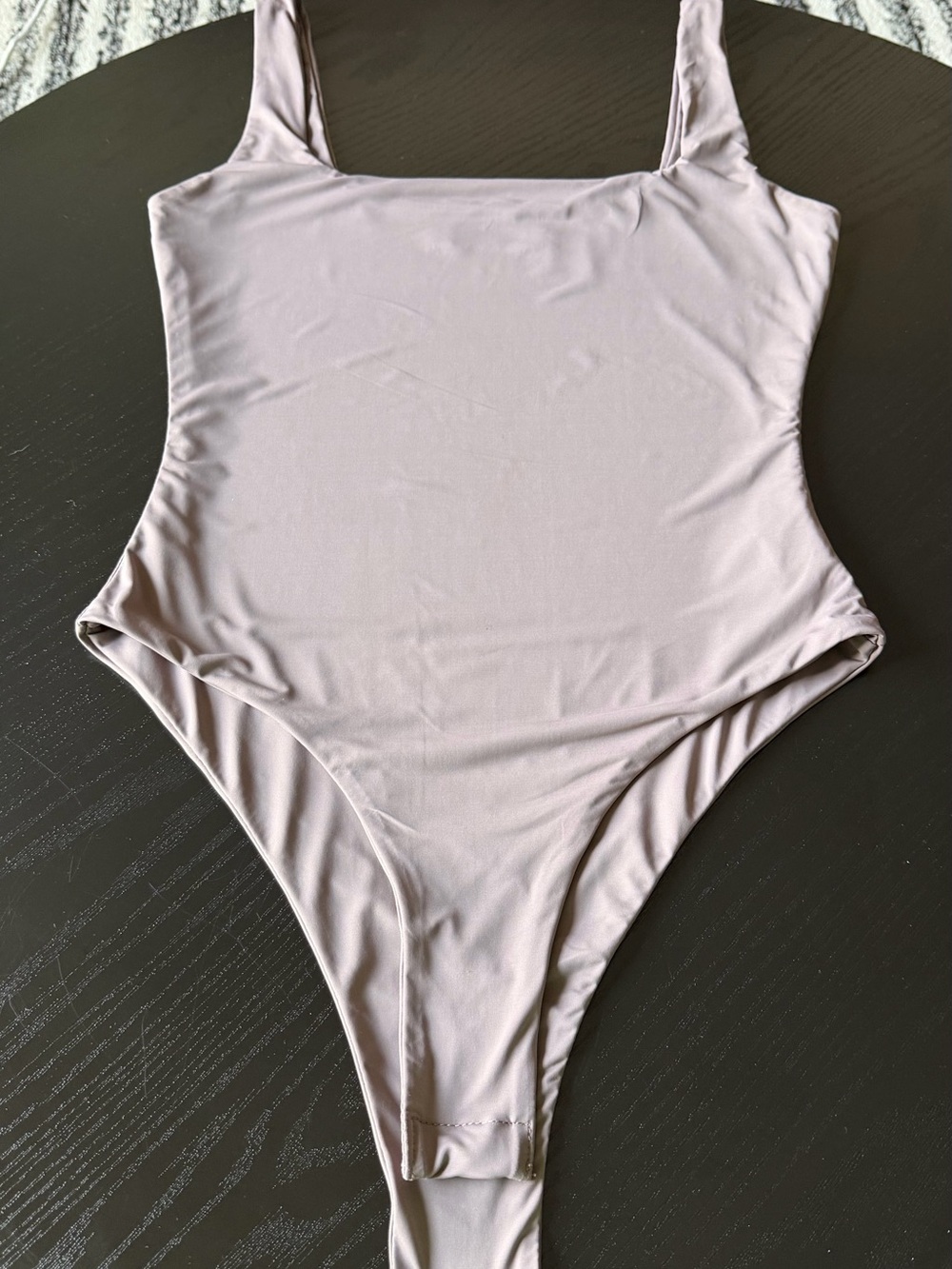 Kids One-Piece Swimsuit in Light Mauve